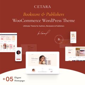 Cetara – Beautiful WordPress Theme for Authors