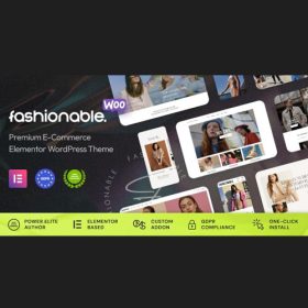 Fashionable – Clothing & Apparel WooCommerce WordPress Theme